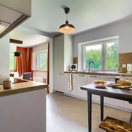Chabrowo Retreat - Dom 220m2 Nad Jeziorem Klimkowka, Beskid Niski 빌라 *