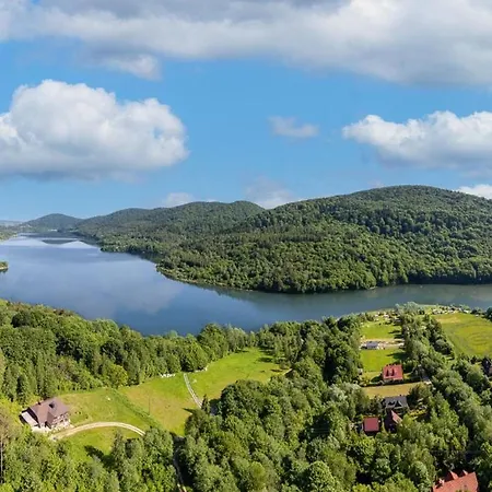 Chabrowo Retreat - Dom 220m2 Nad Jeziorem Klimkowka, Beskid Niski 빌라 Uscie Gorlickie