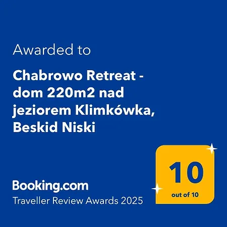 Chabrowo Retreat - Dom 220m2 Nad Jeziorem Klimkowka, Beskid Niski